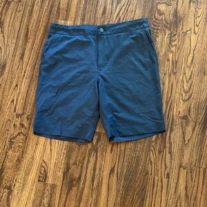 Faherty Men's Blue Flat Front Shorts